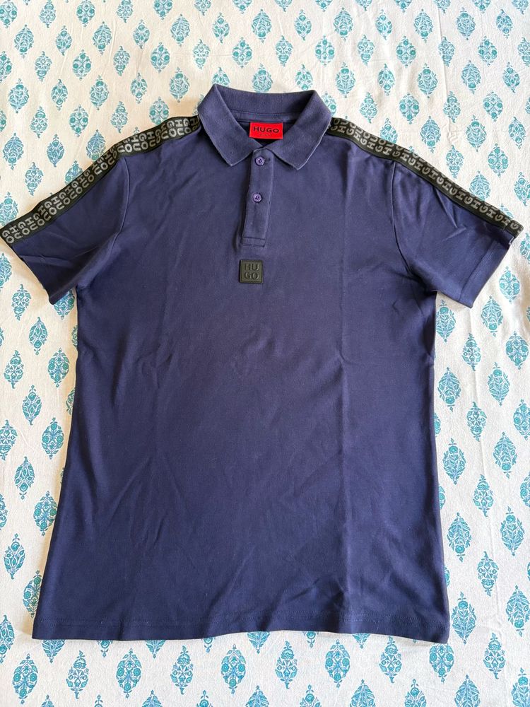 Hugo Boss Navy Polo Shirt