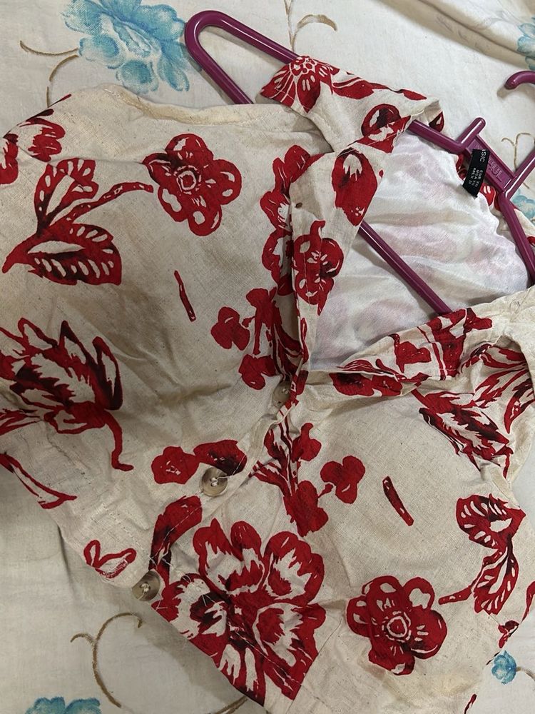 Floral Print Top