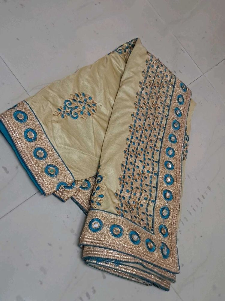 Elegant Embellished Saree