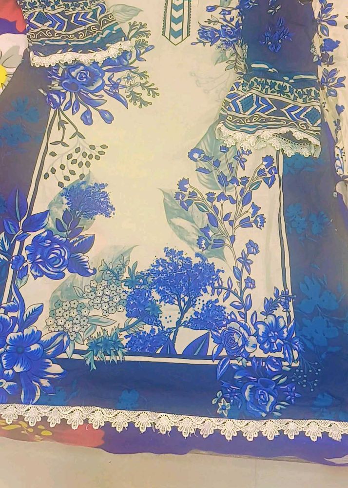 Daily wear Pakistani karachi 3 pc suit