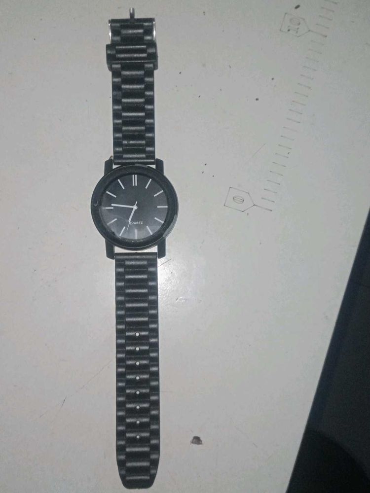 Black Quartz Watch