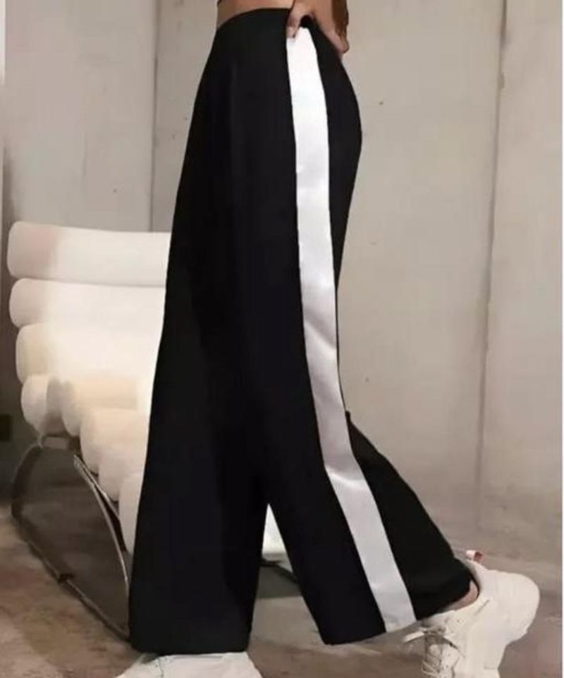 Stylish Black &amp; White Track Pants