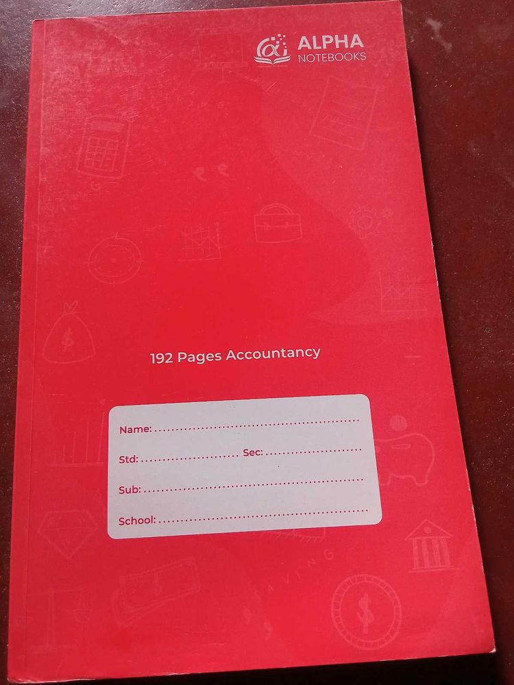 Accountancy And Unruled Notes