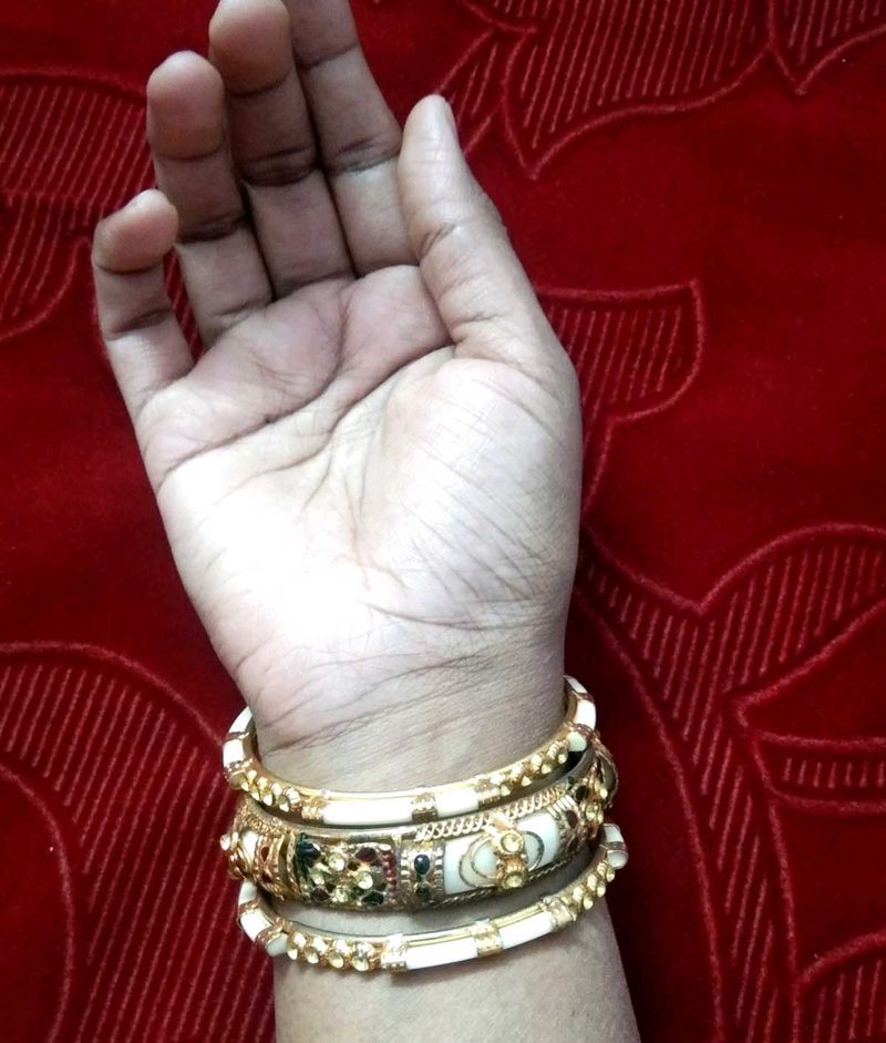 Unique Rajasthani Bangles &amp; Bracelets Set💞🤘