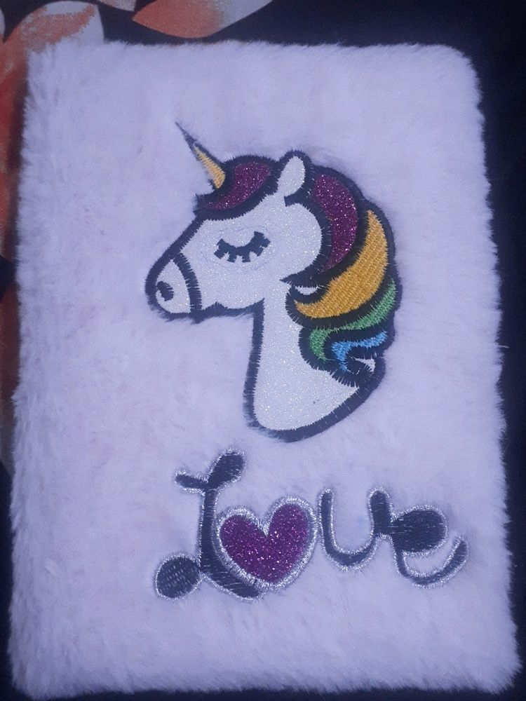 UNICORN FURRY NOTEBOOK