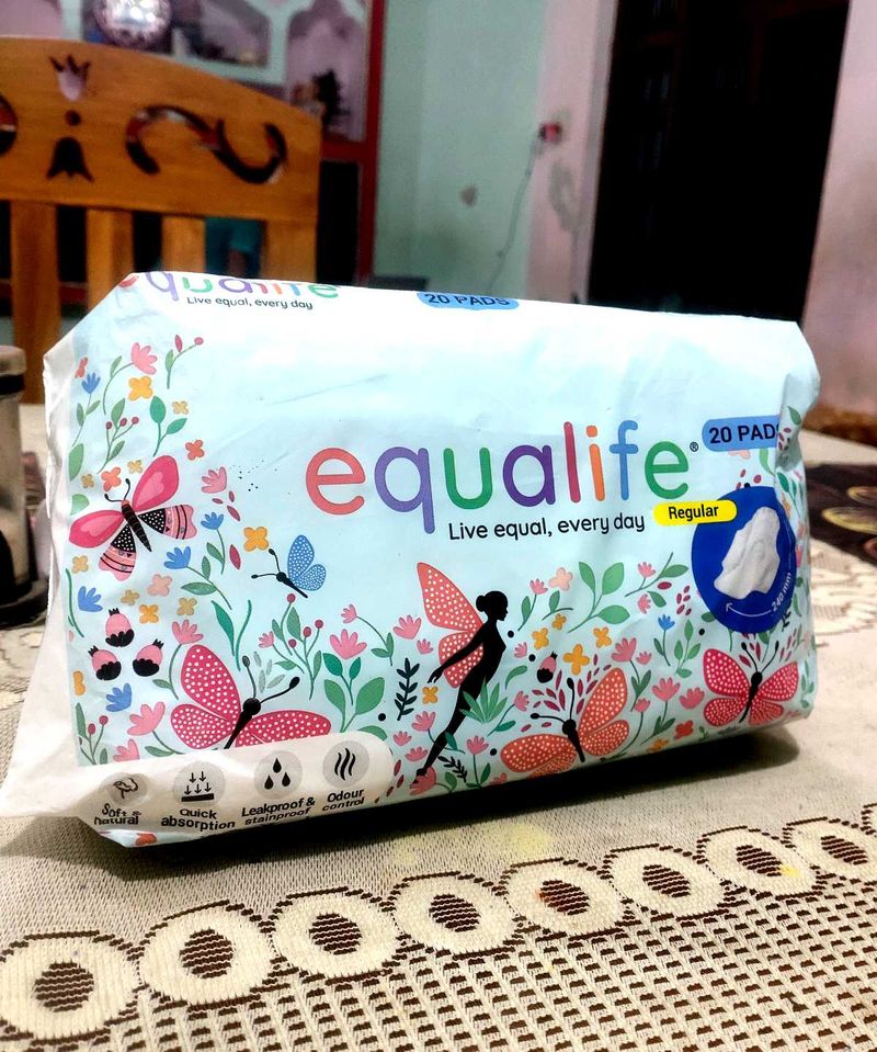 Equalife Regular Pads - 20 Count