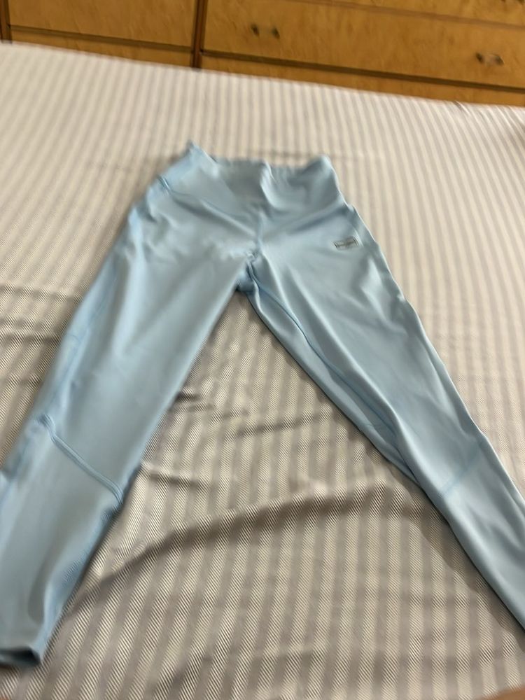 Women Leggings- Light Blue