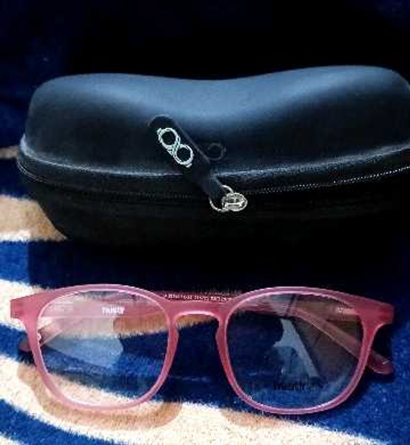 Trendy Pink Framed Glasses