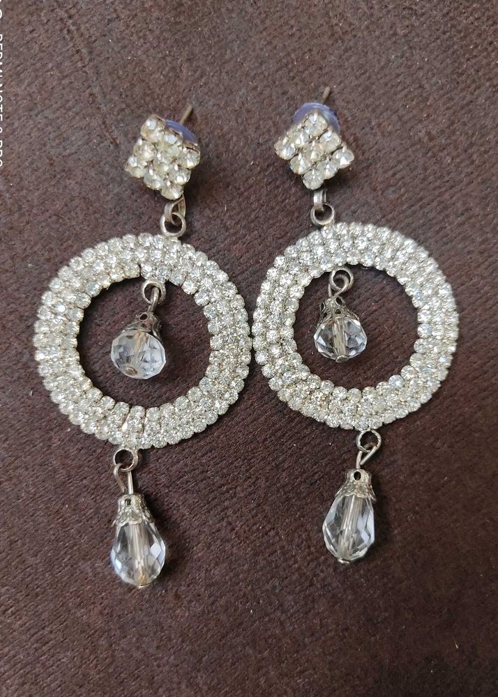Earring And Rings (Combo Of 2)