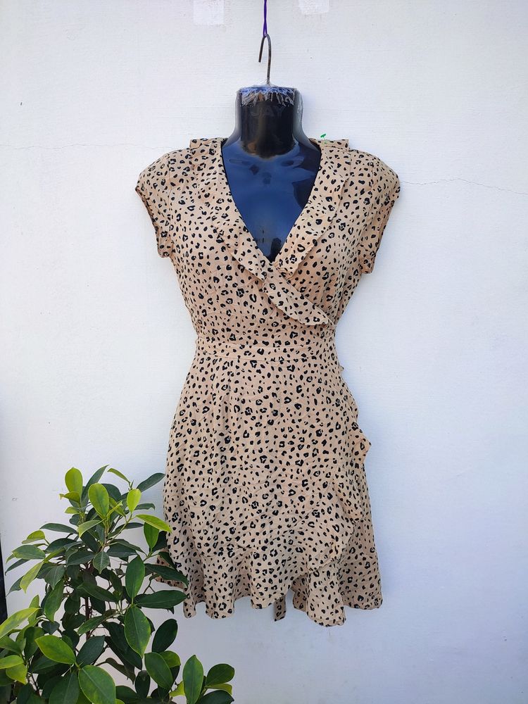 🎀Price Drop🎀Sunday Best Leopard Print Dress
