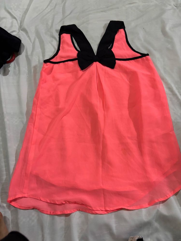 Cute Pink Girls Top