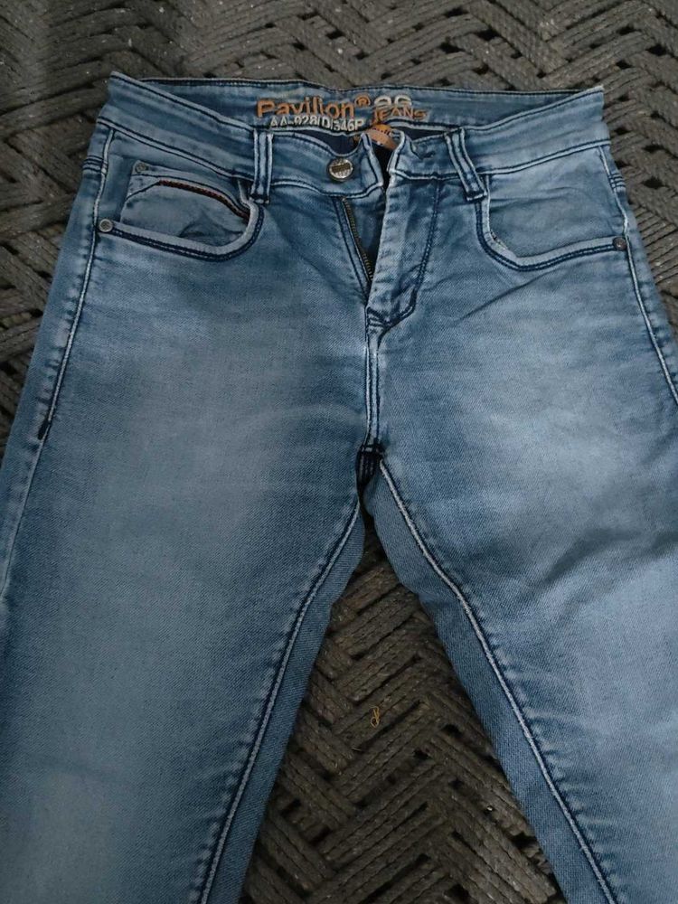 Stylish Blue Denim Jeans