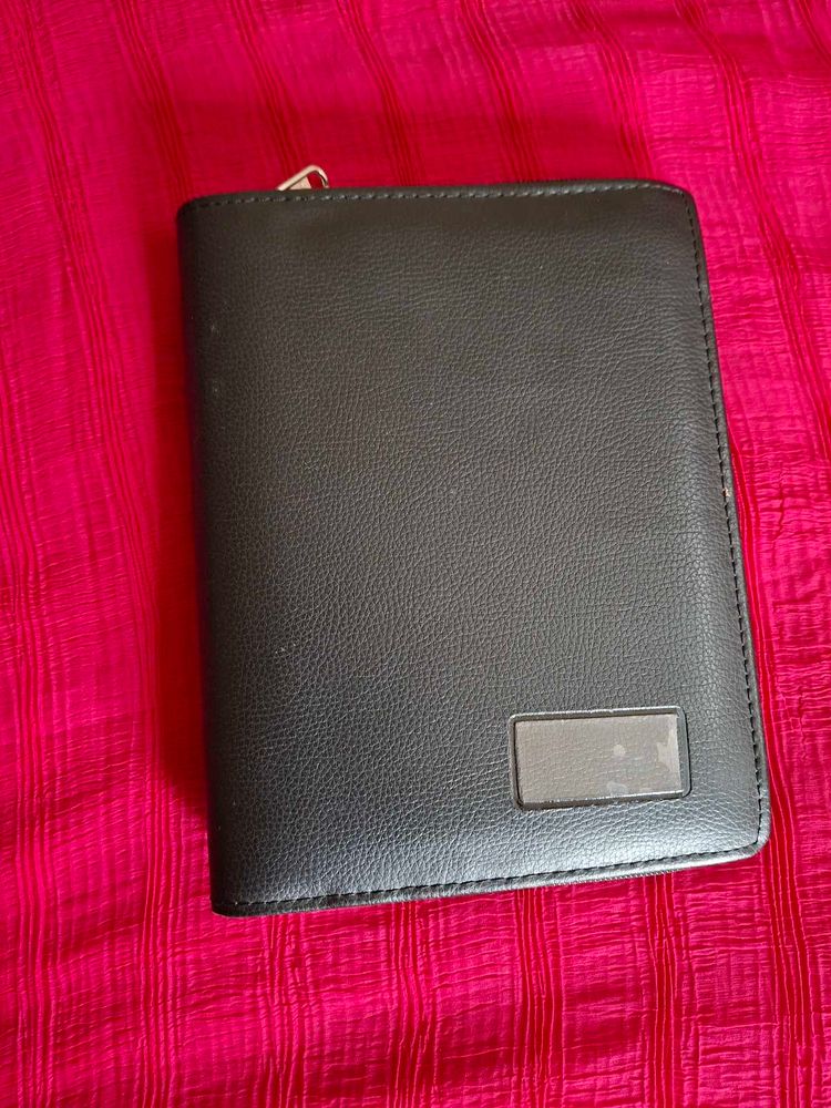 Pure Leather Black Wallet For Car