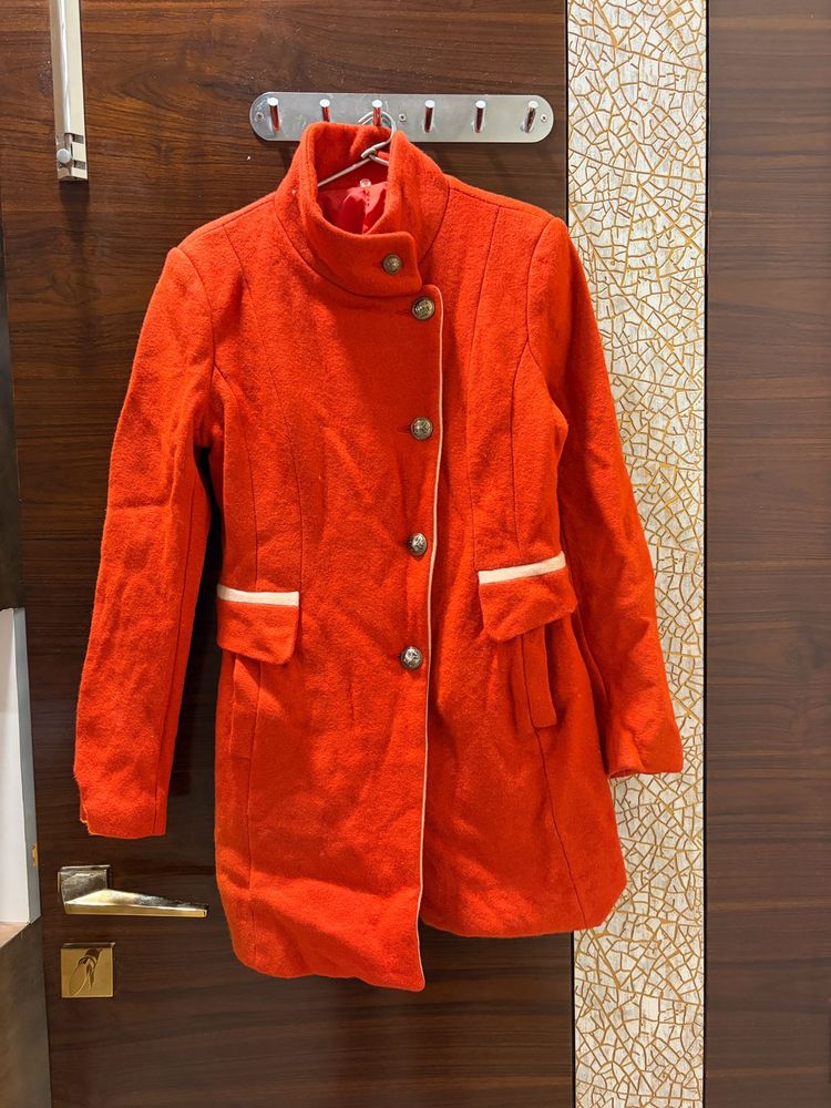 Orange long Coat