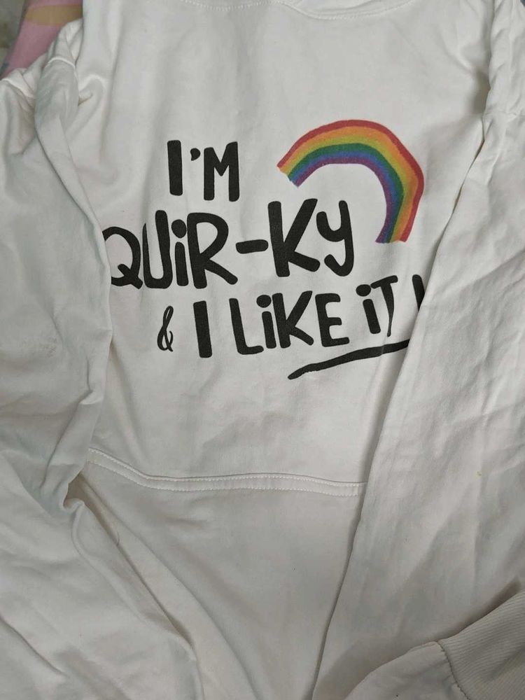 Quirky Rainbow Sweatshirt