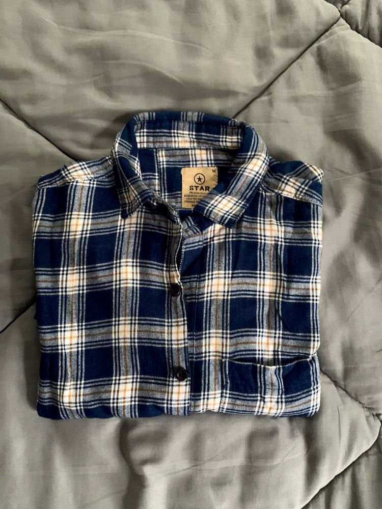 Plaid Flannel Shirt