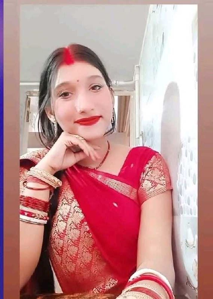 Red &amp; Gold Saree