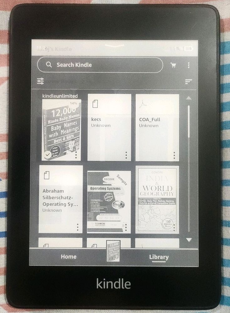 Kindle Paperwhite(8 GB)–6.8&#34;display(E-BOOK READER)