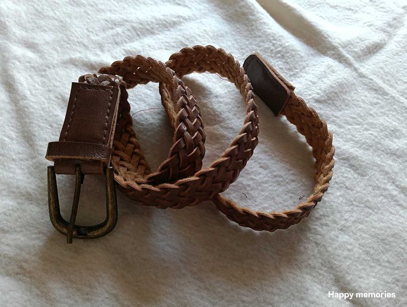 Classic Braided Leather Belt