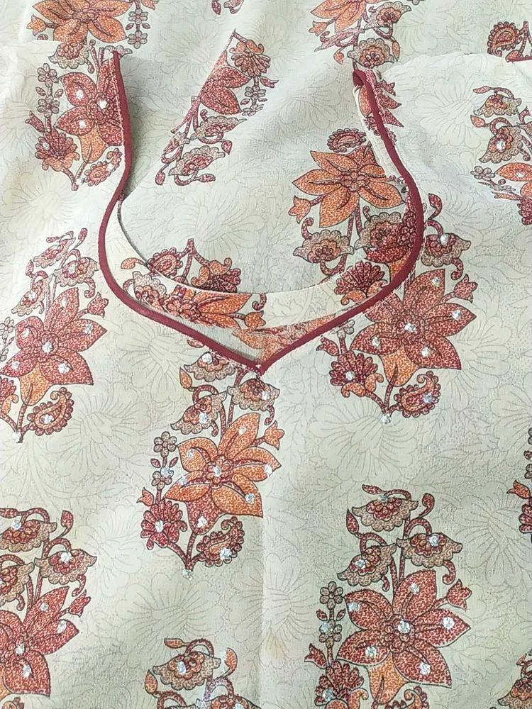 Ready To Wear Xxxl Suit Set With Dupatta