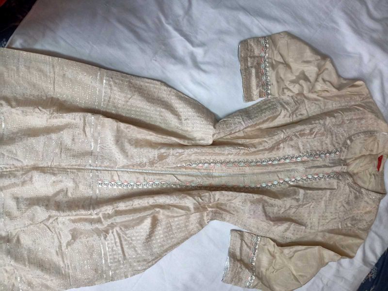 Kurti Pant Set With Sequence Work