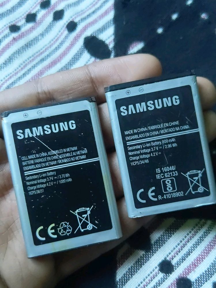 Original 2 Samsung Batterys
