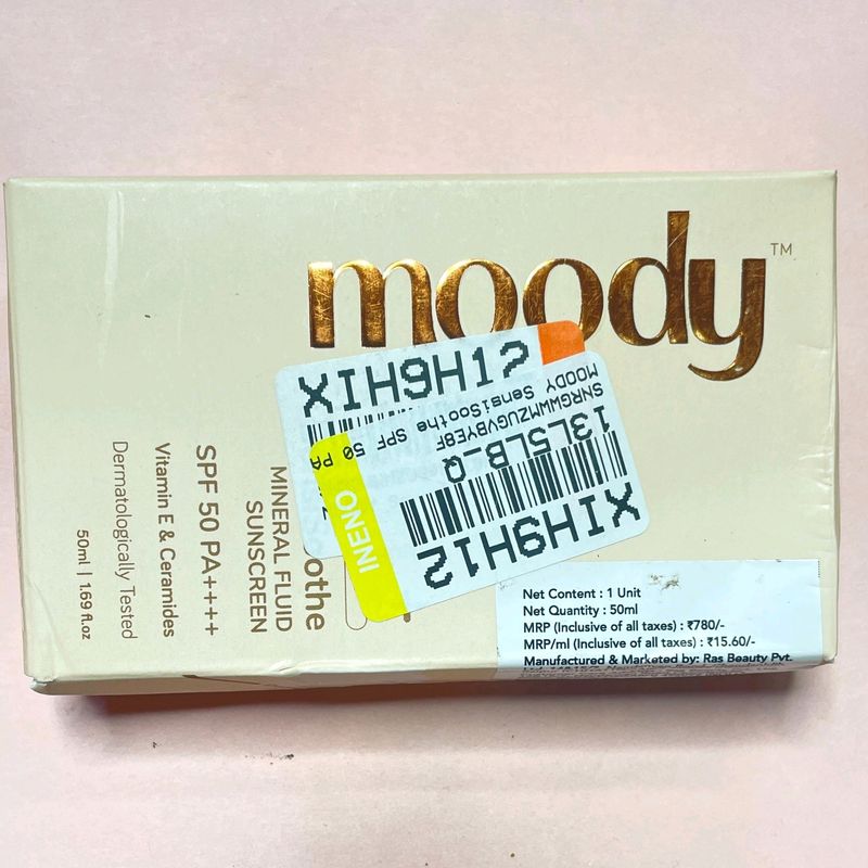 MOODY SUNSCREEN | Spf50+++