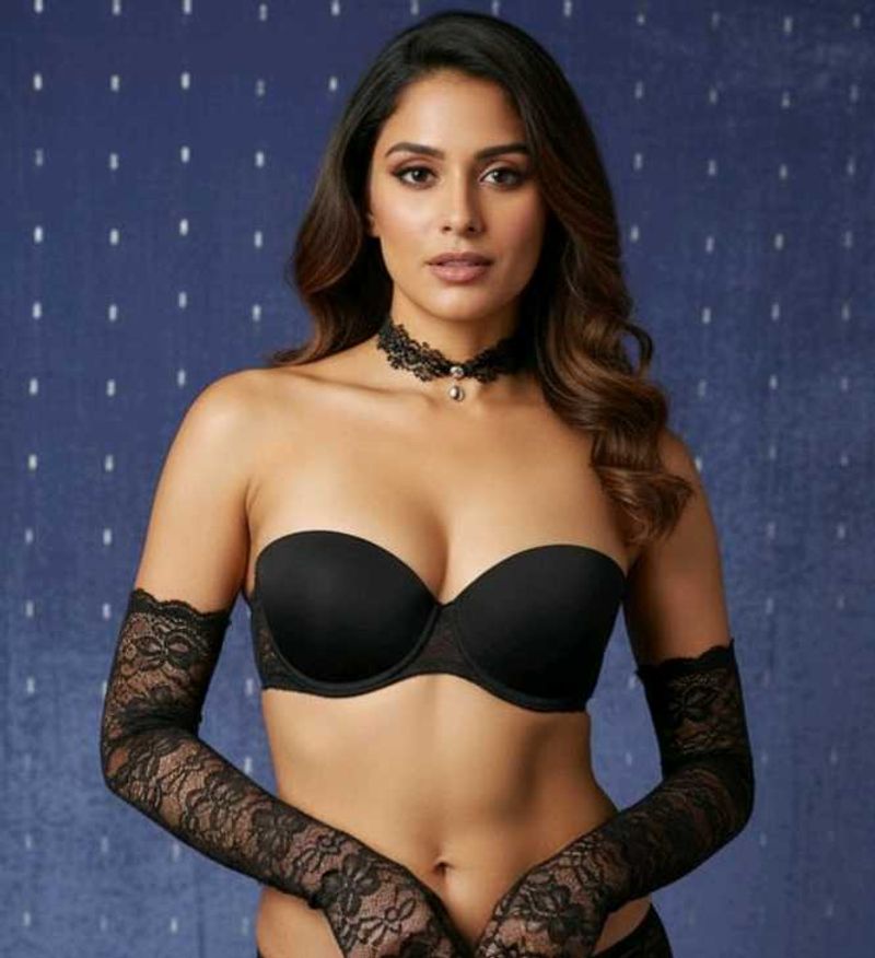 H&amp;M Black Strapless Bra