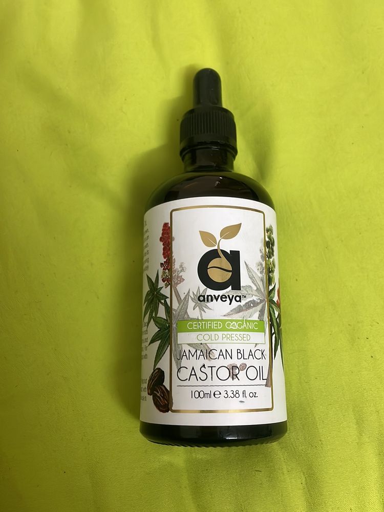 Anveya By Thriveco Organic Cold Pressed Castor Oil