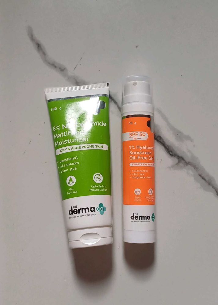 Derma Co. Moisturizer &amp; Sunscreen