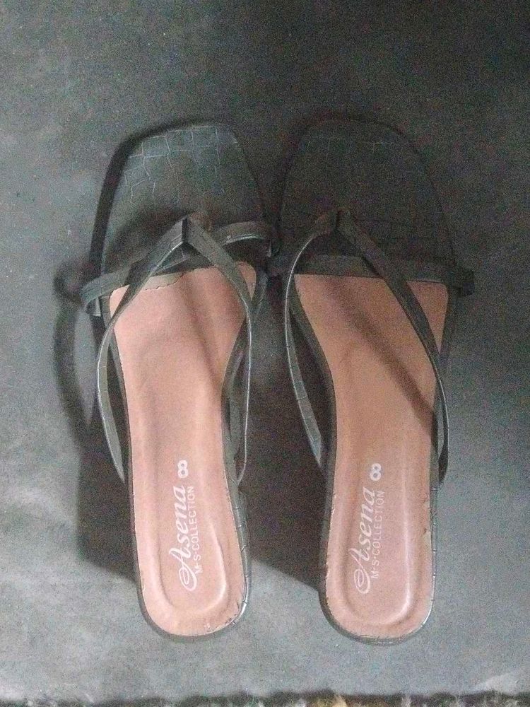 Asena Collection Green Sandals