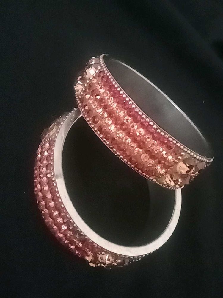 Sparkling Crystal Bangle Set
