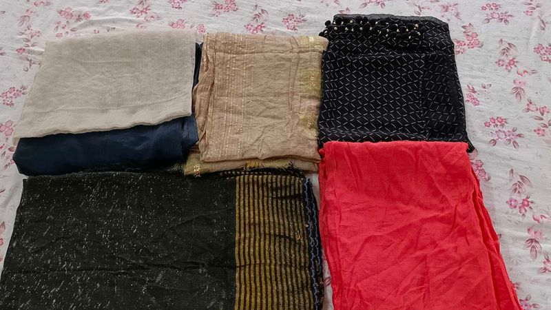 5 Dupatta Combo Set!