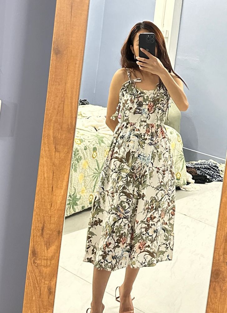 Floral Midi Dress