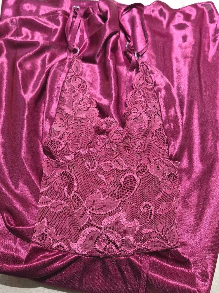 Silky Lace Nightwear