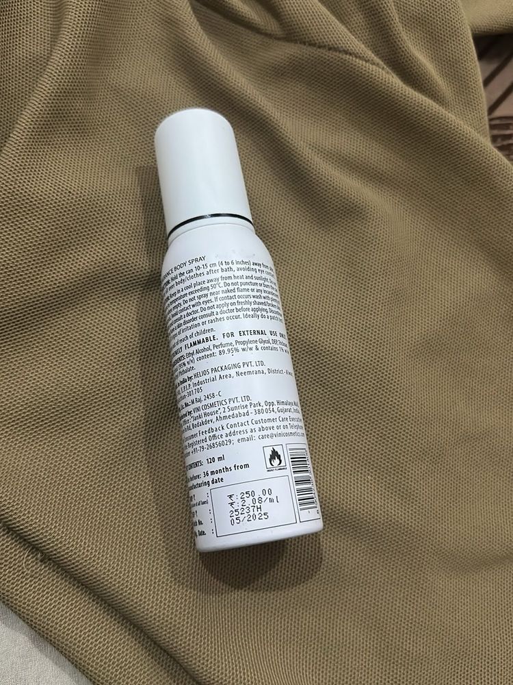 Body Spray - Unused