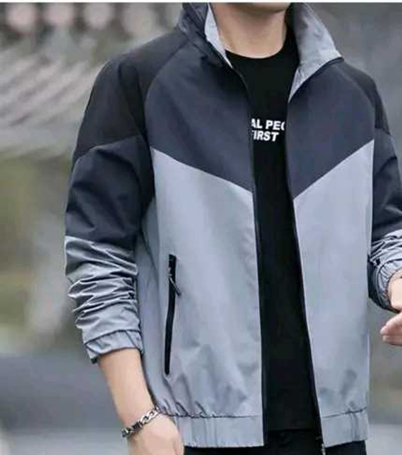 Stylish Color Block Jacket