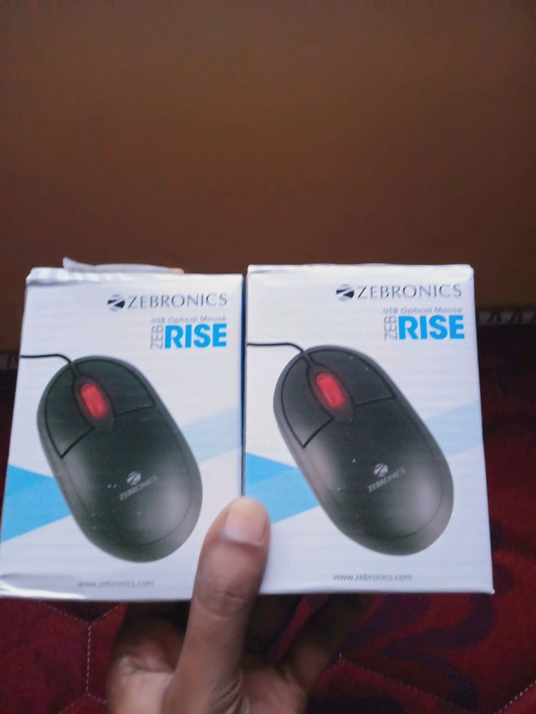 Zebronics Rise USB Optical Mouse