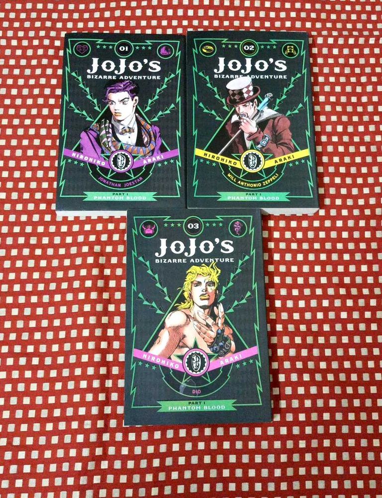 JoJo&#39;s Bizarre Adventure: Phantom Blood Vol. 1-3