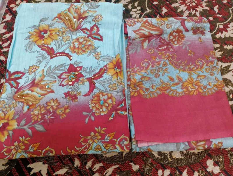 Floral Dress Material
