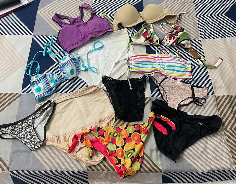 12 bra panties comboo