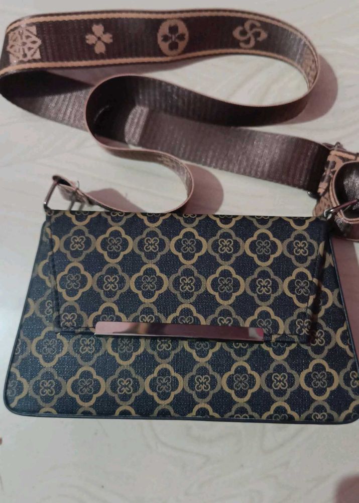 Patterned Crossbody Bag
