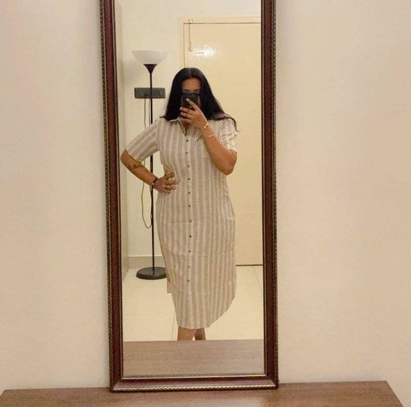 Shirt Dress Beige