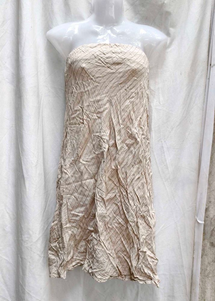 102310. Striped Strapless Dress