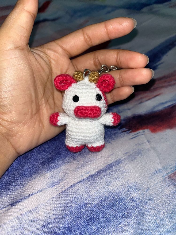 Crochet Handmade Amigurumi Keychain