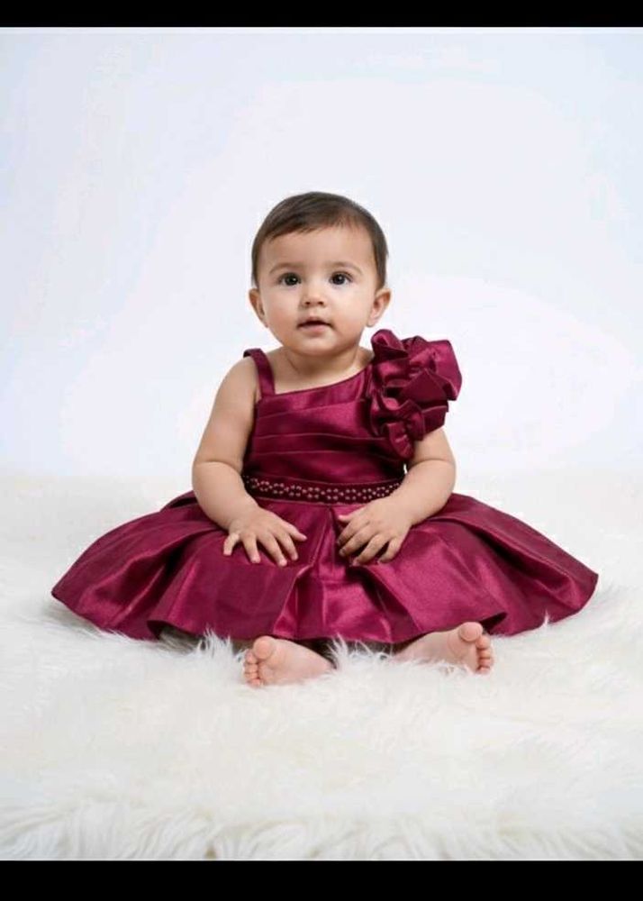 New Party Wear Dress For Baby Girl