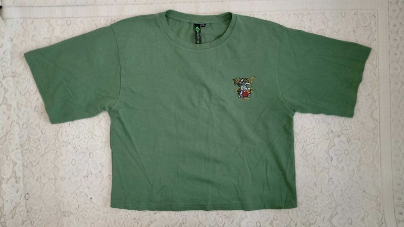Green Graphic T-Shirt
