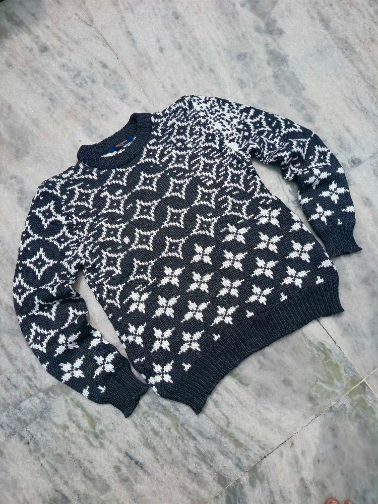 louis vuitton Patterned Sweater