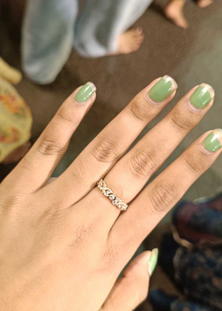 Gold Chain Link Ring