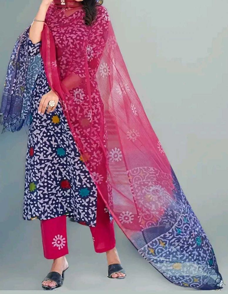 Kurti Set With Dupatta